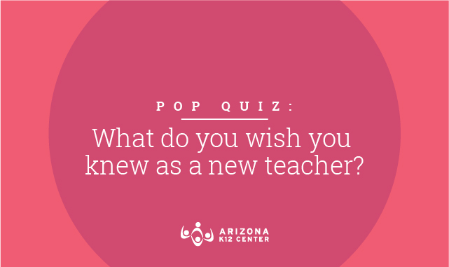 Pop Quiz: What Do You Wish You Knew as a New Teacher?