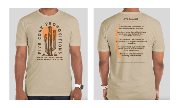 National Board Five Core Propositions T-shirt